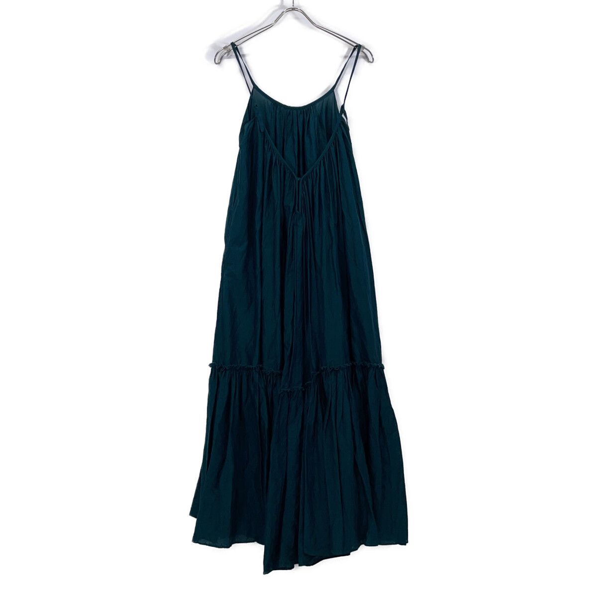 Whim Gazette ウィムガゼット 【美品】長谷川京子コラボ WGZ1041409A0004 コットンxシルク ボリュームマキシ 36 Whim Gazette ウィムガゼット 【美品】長谷川京子コラボ WGZ1041409A0004 コットンxシルク ボリュームマキシ 36
