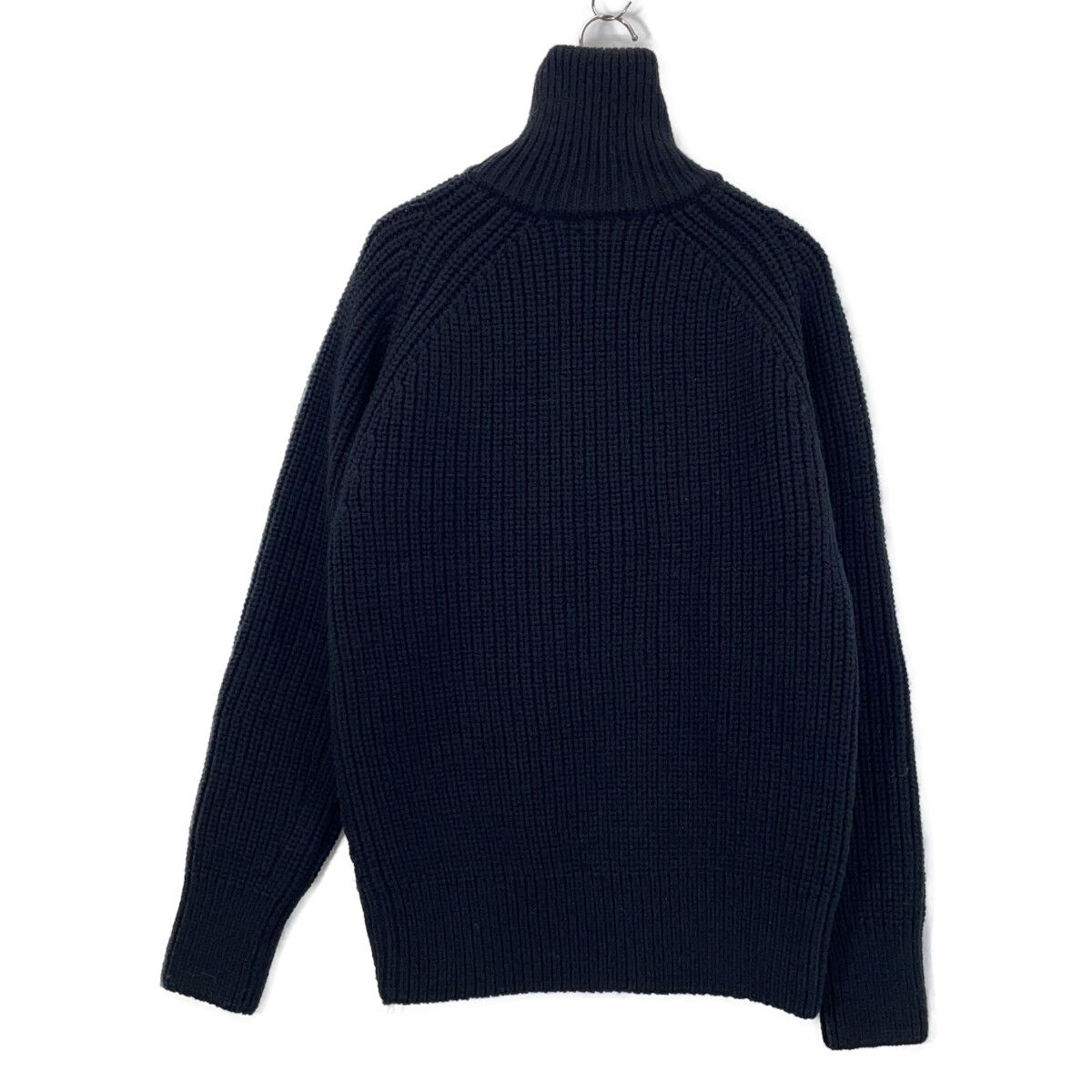 DRIES VAN NOTEN ドリスヴァンノッテン 24AW ブラック MONTY BIS 2707 M.K.SWEATER ドライバーズニット S DRIES VAN NOTEN ドリスヴァンノッテン 24AW ブラック MONTY BIS 2707 M.K.SWEATER ドライバーズニット S
