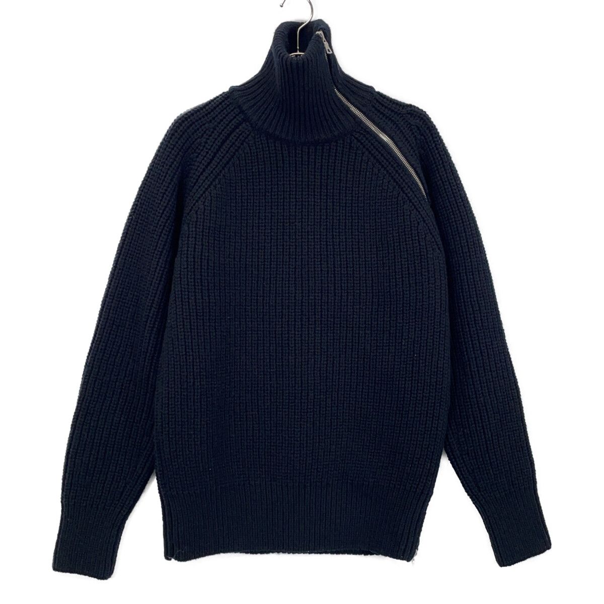 DRIES VAN NOTEN ドリスヴァンノッテン 24AW ブラック MONTY BIS 2707 M.K.SWEATER ドライバーズニット S DRIES VAN NOTEN ドリスヴァンノッテン 24AW ブラック MONTY BIS 2707 M.K.SWEATER ドライバーズニット S