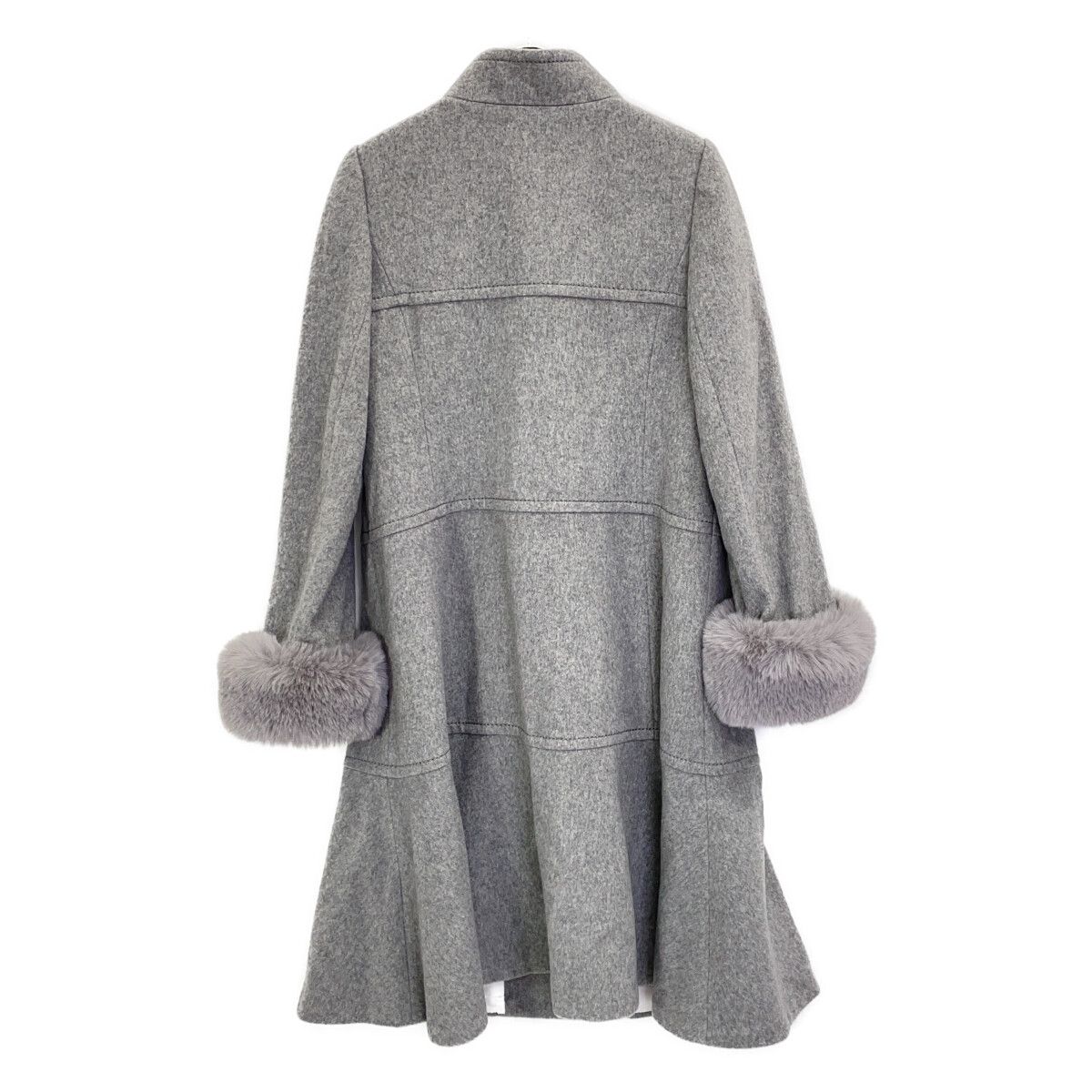TO BE CHIC トゥービーシック W5B02434 ウールビーバー スタンドアウェーカラー 40 TO BE CHIC トゥービーシック W5B02434 ウールビーバー スタンドアウェーカラー 40