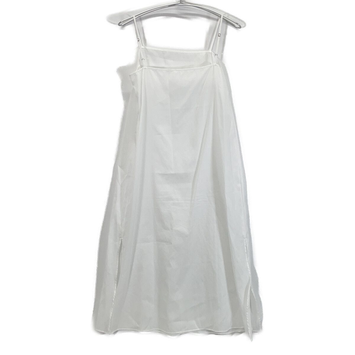 RIV NOBUHIKO　リブ ノブヒコ　DRAW252301 ホワイト MALLORCA PLACKET DRESS　2