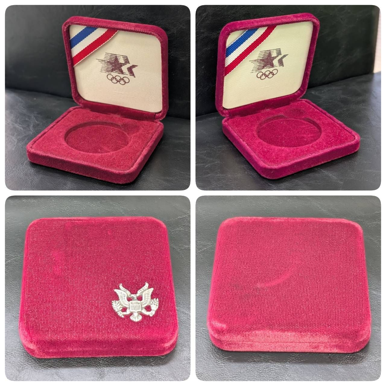 豊】希少 1983年 ロサンゼルス 五輪記念 1ドル銀貨 プルーフ 銀900