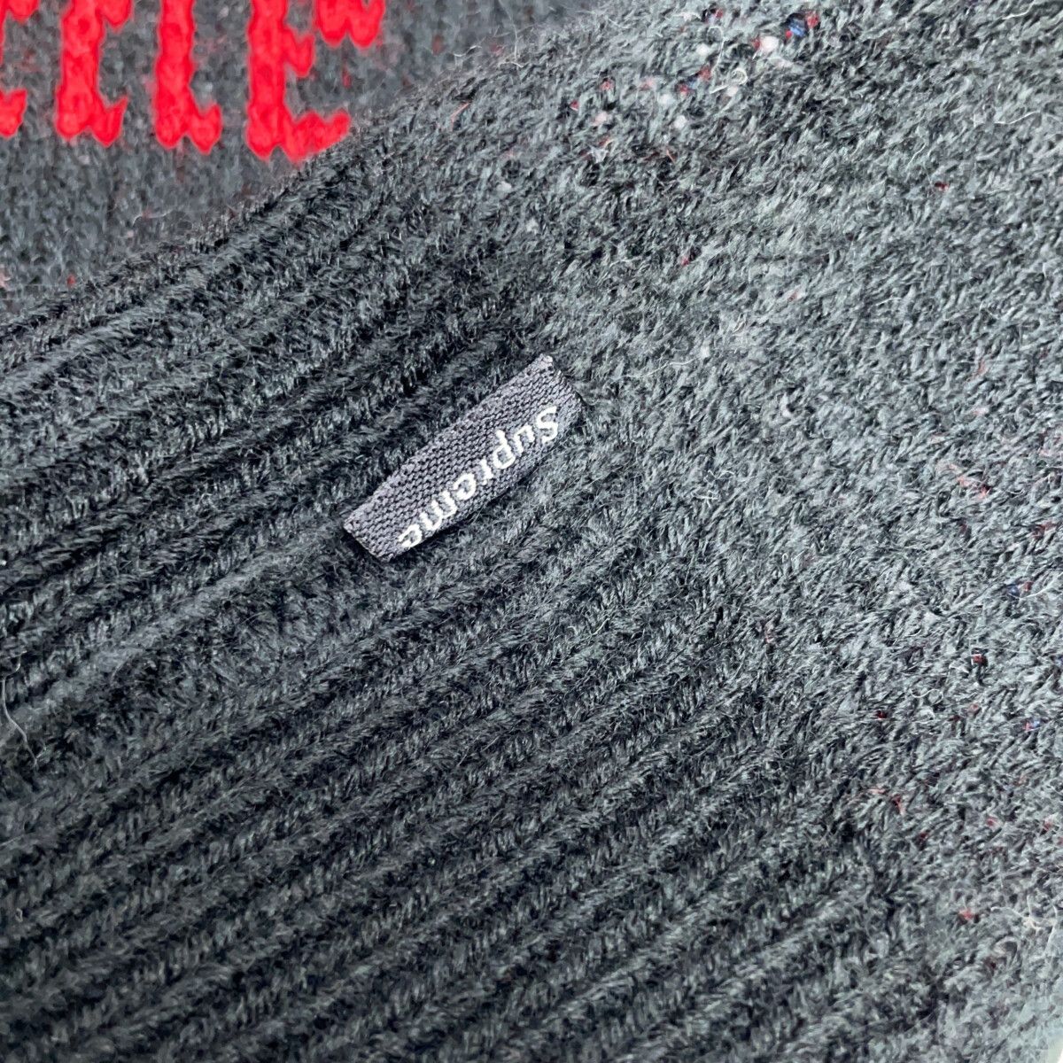 Supreme シュプリーム 25FW ブラック TAEGET SWEATER ターゲット セーター L Supreme シュプリーム 25FW ブラック TAEGET SWEATER ターゲット セーター L