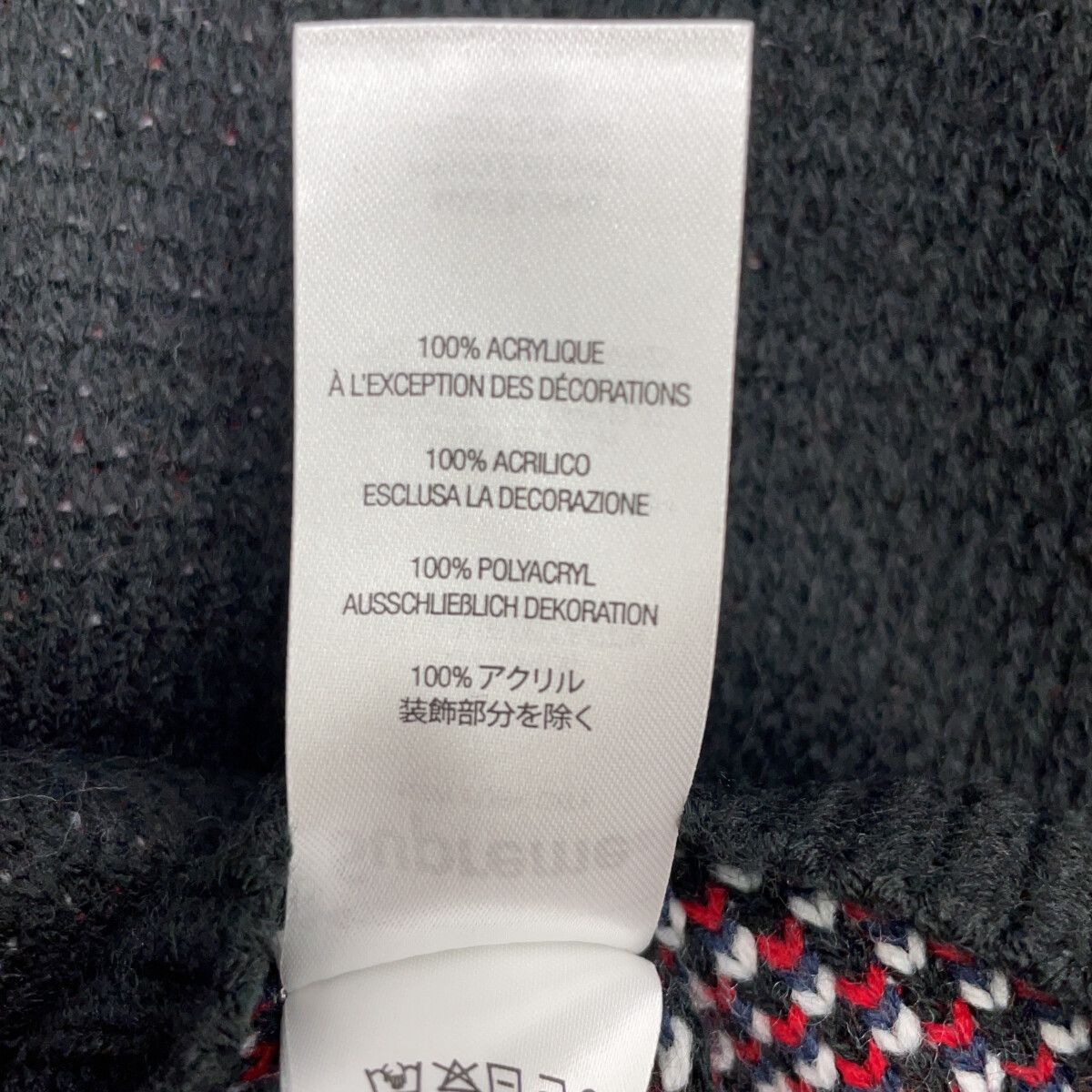 Supreme シュプリーム 25FW ブラック TAEGET SWEATER ターゲット セーター L Supreme シュプリーム 25FW ブラック TAEGET SWEATER ターゲット セーター L