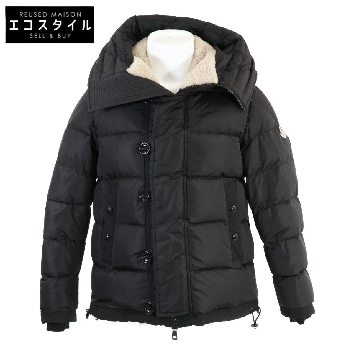 MONCLER　モンクレール　PYRENEES 襟ボアジャケット　O