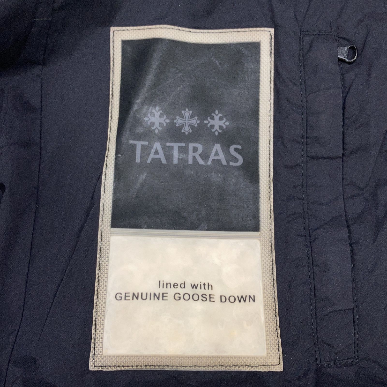 TATRAS　タトラス　LTA18A4487 ブラック アゴーニャ AGOGNA ベルト付き ダウンコート　03
