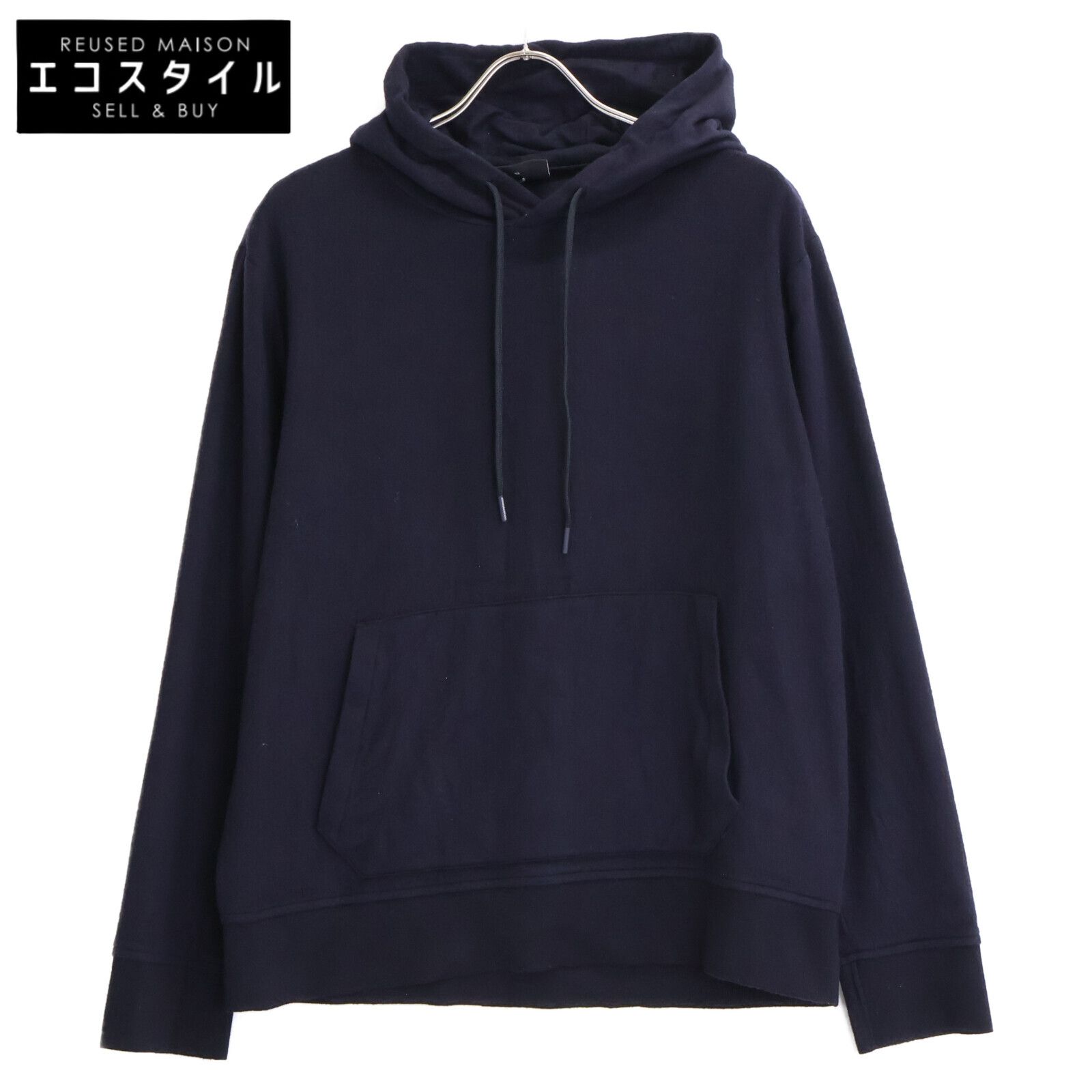 EMPORIO ARMANI　エンポリオアルマーニ　【国内正規】6L1MA9 1NPLZ ウール プルオーバー パーカー　XL