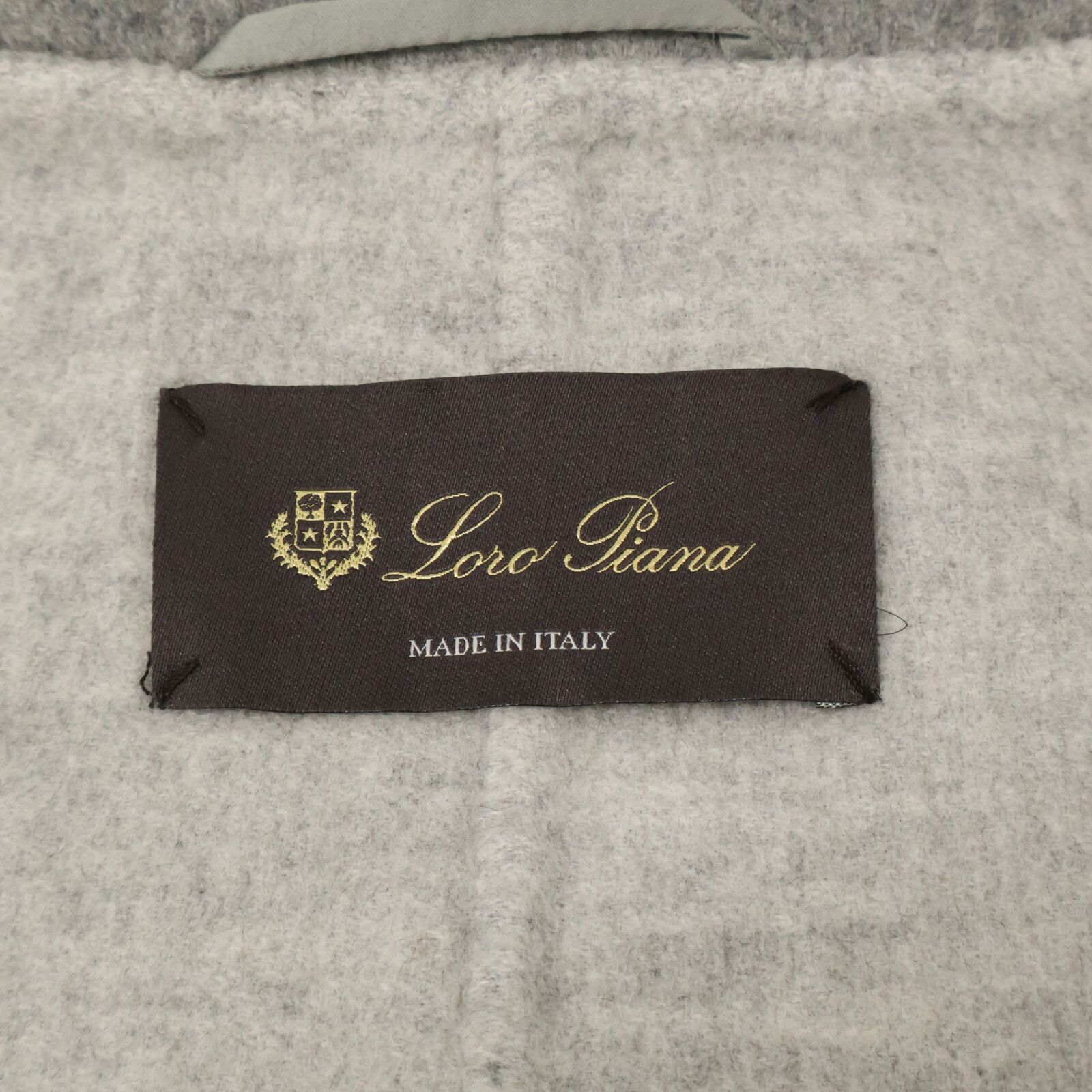 Loro Piana　ロロピアーナ　【国内正規】MAC6769 カシミヤ100％ シングル　38