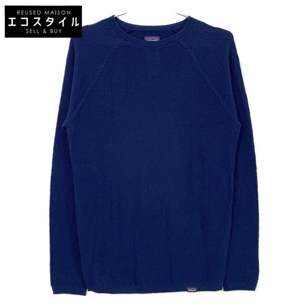 patagonia パタゴニア ネイビー 36515 キャプリーン エア クルー ロングシャツ S