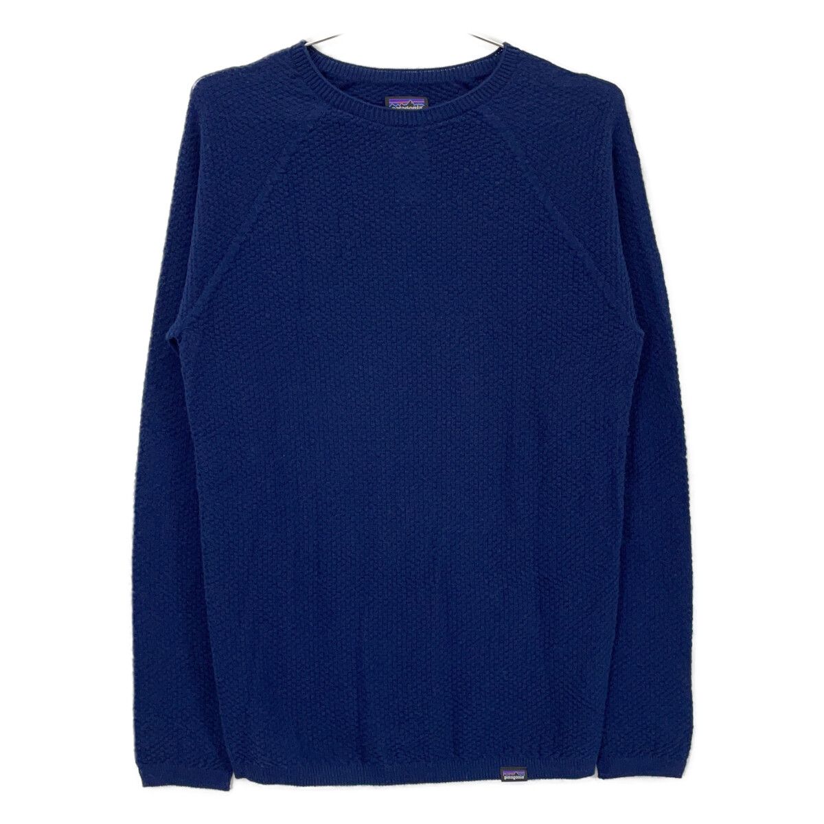 patagonia　パタゴニア　ネイビー 36515 キャプリーン エア クルー ロングシャツ　S