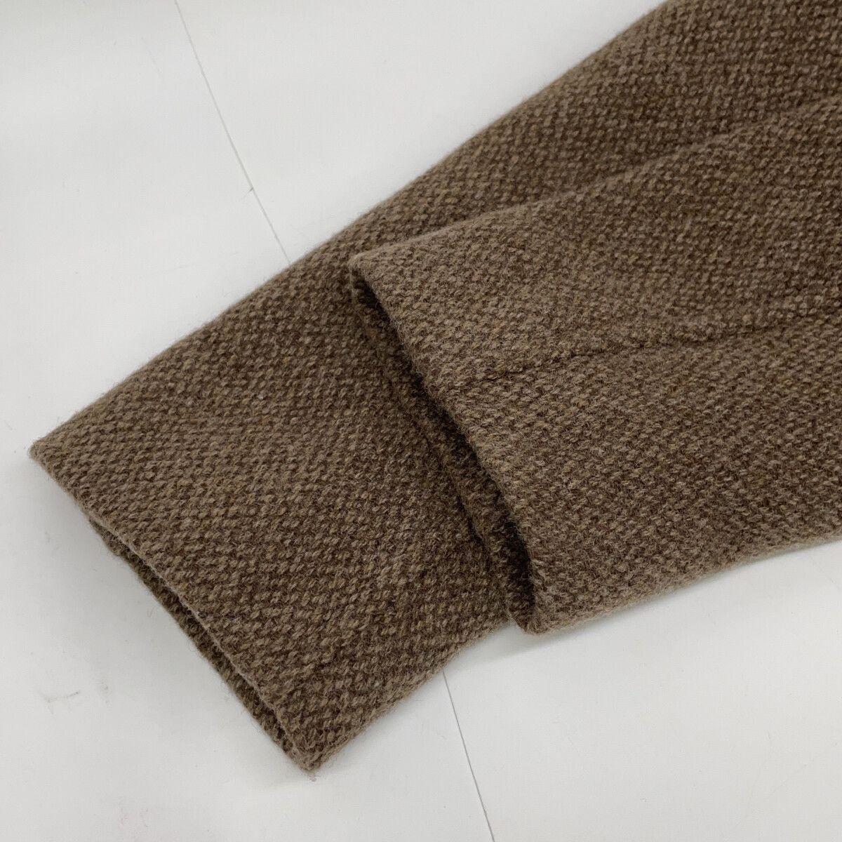 LAUREN RALPH LAUREN ローレン ラルフローレン ブラウン ダブルブレステッド ヘリンボーン コート 00 LAUREN RALPH LAUREN ローレン ラルフローレン ブラウン ダブルブレステッド ヘリンボーン コート 00