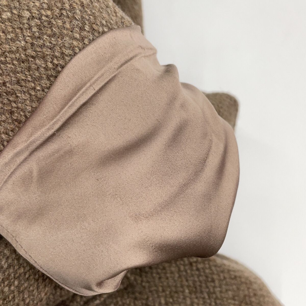 LAUREN RALPH LAUREN ローレン ラルフローレン ブラウン ダブルブレステッド ヘリンボーン コート 00 LAUREN RALPH LAUREN ローレン ラルフローレン ブラウン ダブルブレステッド ヘリンボーン コート 00