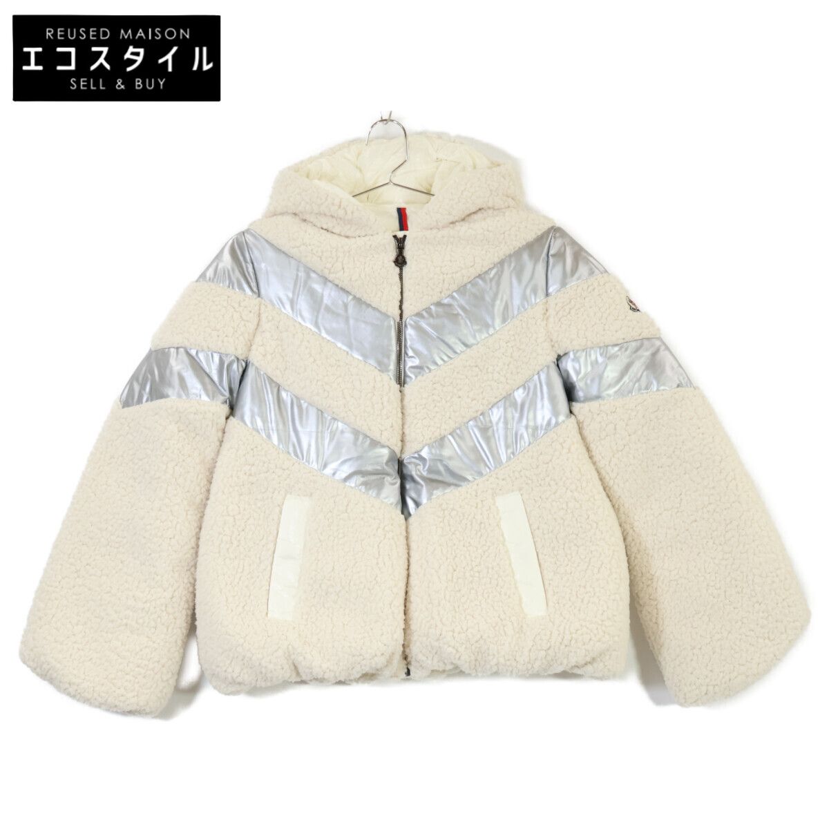 MONCLER モンクレール 【美品】CABOURG ボア フーディダウンジャケット 152