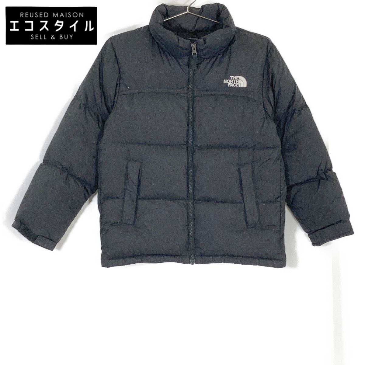 THE NORTH FACE ノースフェイス NDJ91758 ブラック ヌプシ ダウンジャケット 140