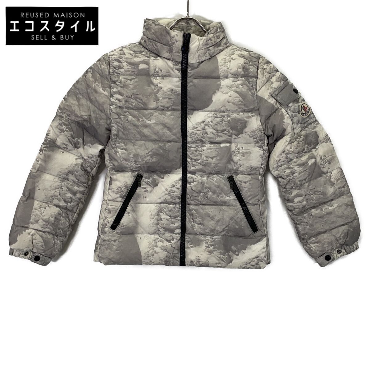 MONCLER　モンクレール　BADY 総柄 ダウンジャケット　8Y