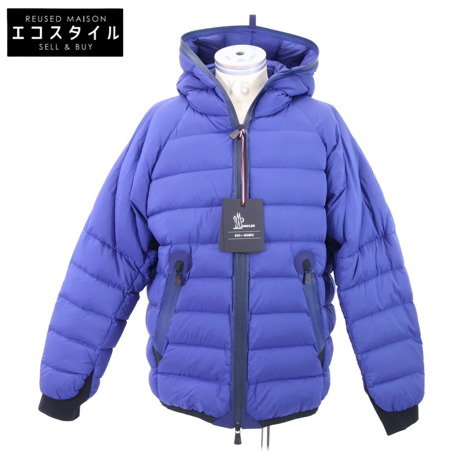 MONCLER　モンクレール　GRENOBLEグルノーブル【新品同様】DAY-NAMICコレクション BARNAVE フーディダウンジャケット　4