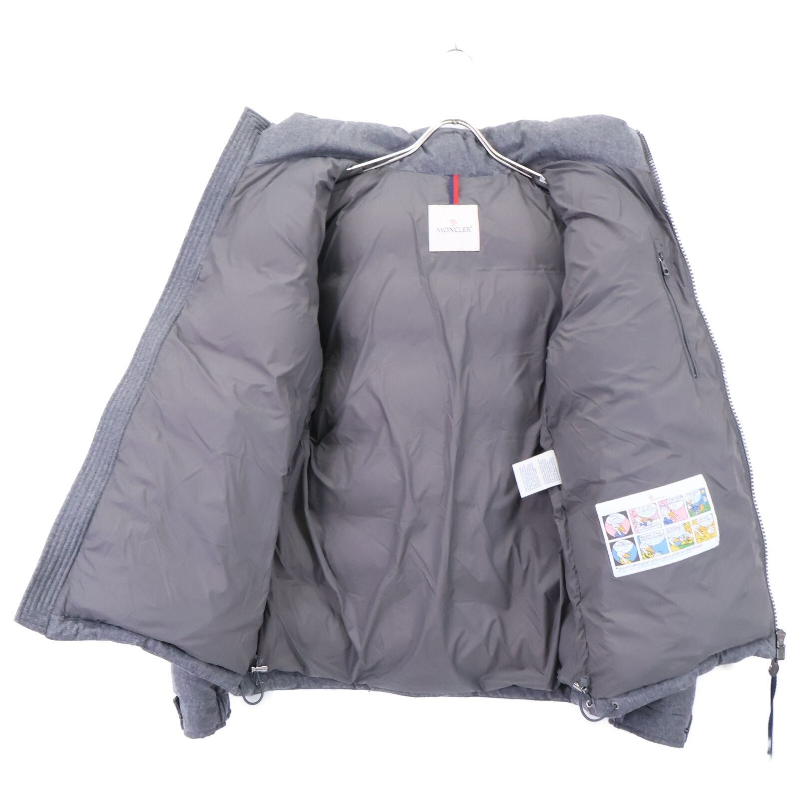 MONCLER モンクレール 【新品同様】MONTGENEVRE モンジュネーブル ウール フード付ダウンジャケット 4 MONCLER モンクレール 【新品同様】MONTGENEVRE モンジュネーブル ウール フード付ダウンジャケット 4