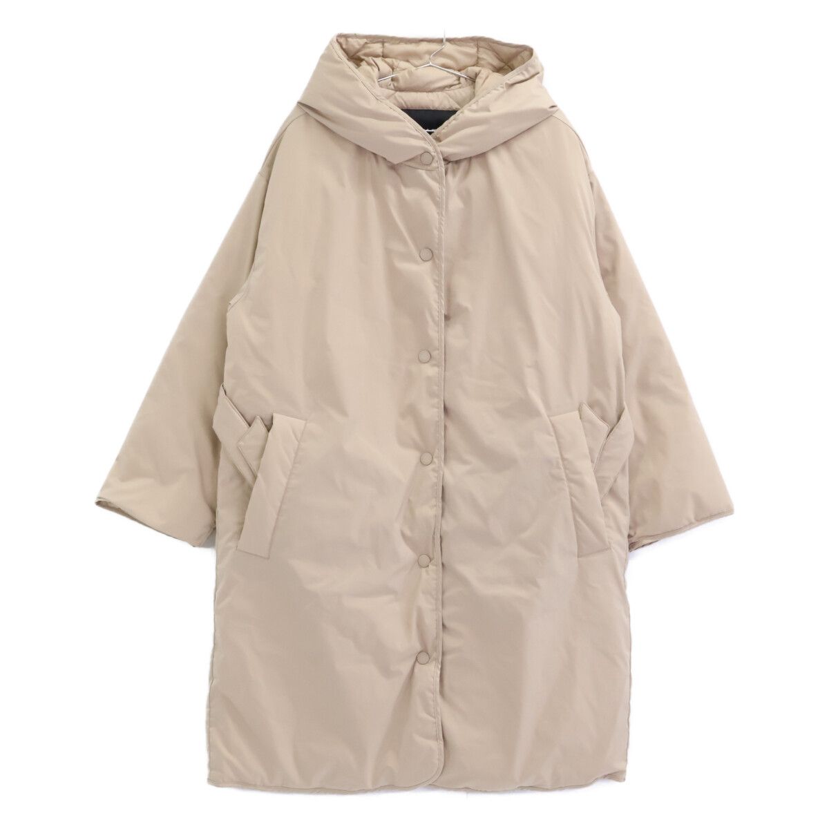 Max MaraWEEKEND　マックスマーラウィークエンド　25254960426 ベージュ リバーシブル MEDIUM PADDING フーディダウンコート　46