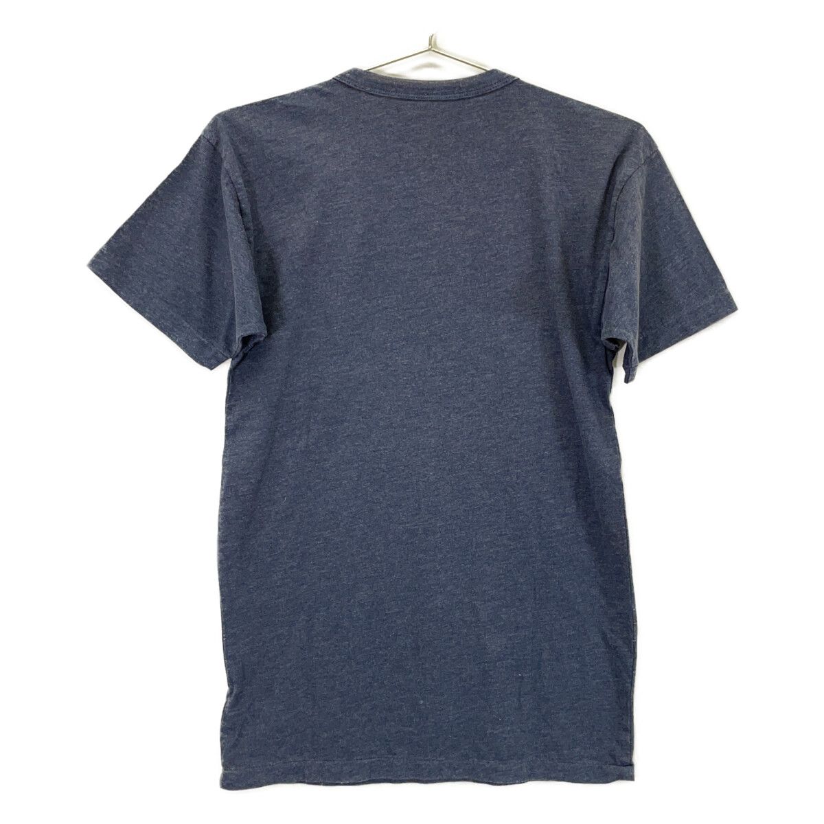 RRL　ダブルアールエル　782857066001 ネイビー コットンブレンド 製品染め グラフィックショートスリーブカットソー　XS