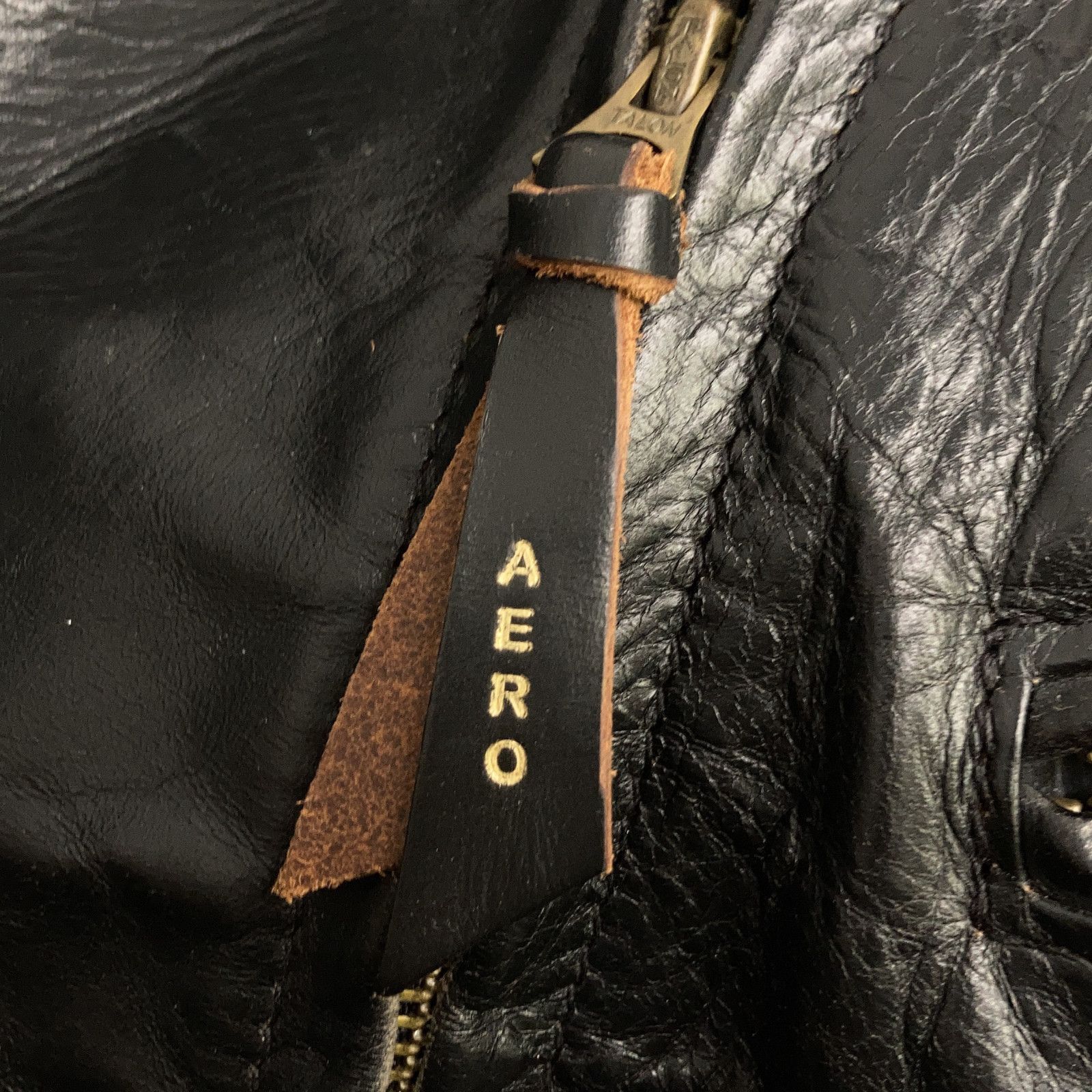 AEROLEATHER エアロレザー HALFBELT ハーフベルトSTF ホースハイド 