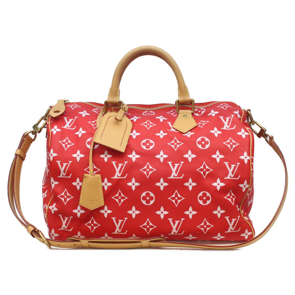 LOUIS VUITTON ルイヴィトン M24420 P9 ルージュ スピーディバンドリエール40