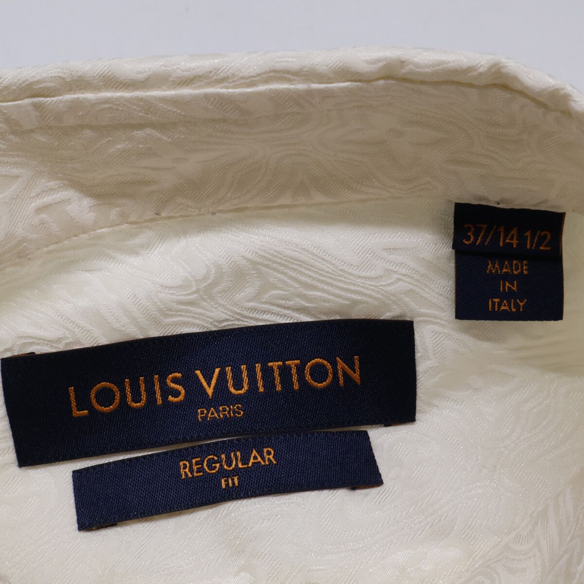 LOUIS VUITTON ルイヴィトン 【美品/国内正規】RM201F TCN HIFS6W シルクxコットン ジャガードモノグラム 長袖シャツ 37 LOUIS VUITTON ルイヴィトン 【美品/国内正規】RM201F TCN HIFS6W シルクxコットン ジャガードモノグラム 長袖シャツ 37