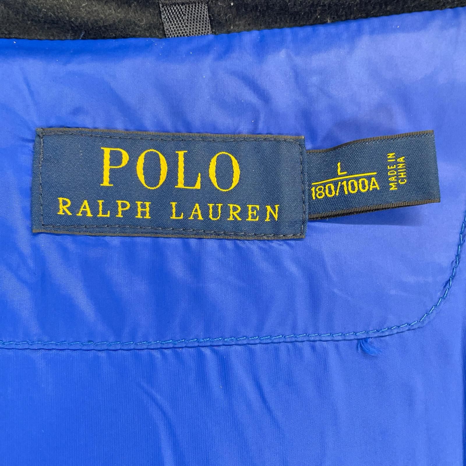 POLO RALPH LAUREN ポロ ラルフローレン 710585152002 ネイビー ビッグポニー ダウンジャケット L POLO RALPH LAUREN ポロ ラルフローレン 710585152002 ネイビー ビッグポニー ダウンジャケット L
