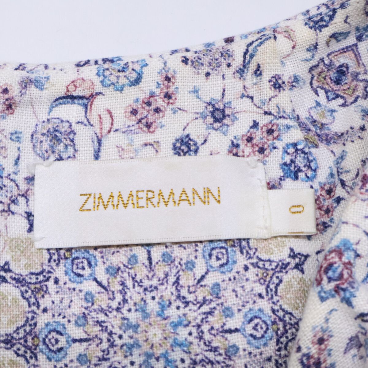 Zimmermann　ジマーマン　小花柄 リネン100％ ミニ　O