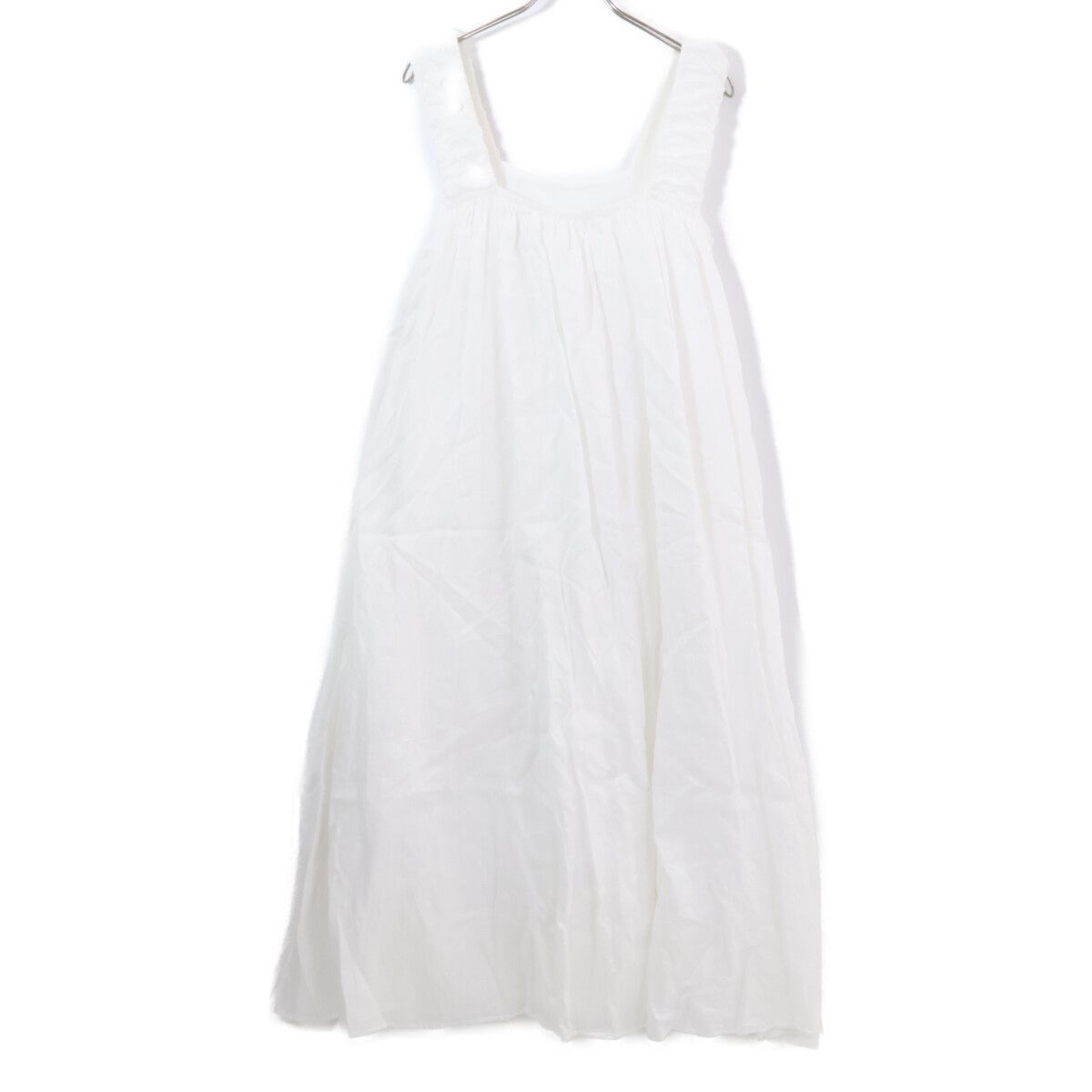 KEINA RITA ケイナリタ KD231-013 Linen Gathered Dress リネン ノースリーブ ロング F KEINA RITA ケイナリタ KD231-013 Linen Gathered Dress リネン ノースリーブ ロング F