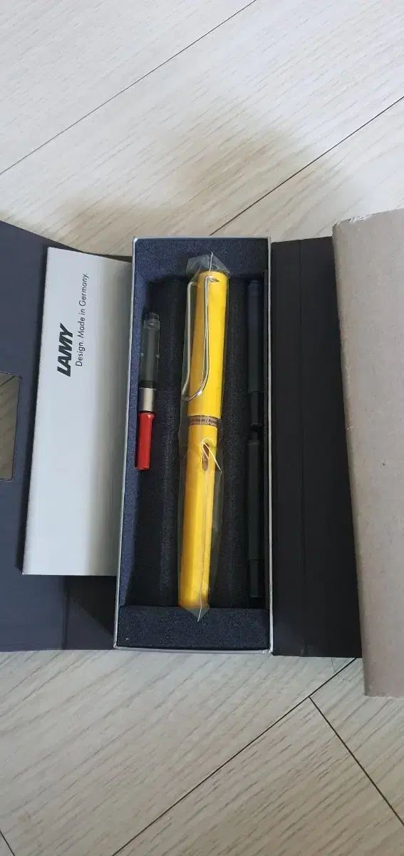 LAMY 万年筆 イェロー セット