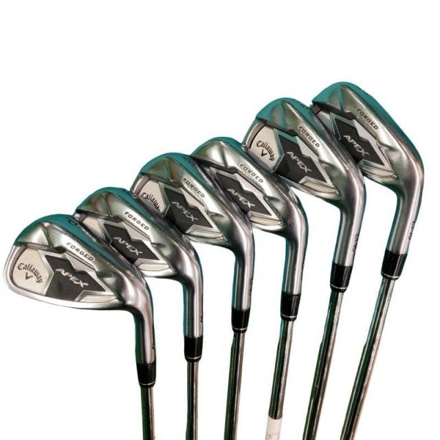 【中古】 キャロウェイ APEX(2019) 6S アイアンセット IR NS PRO MODUS3 TOUR105 (フレックスS) メンズ 男性用 右利き 右用 Cランク ゴルフクラブ