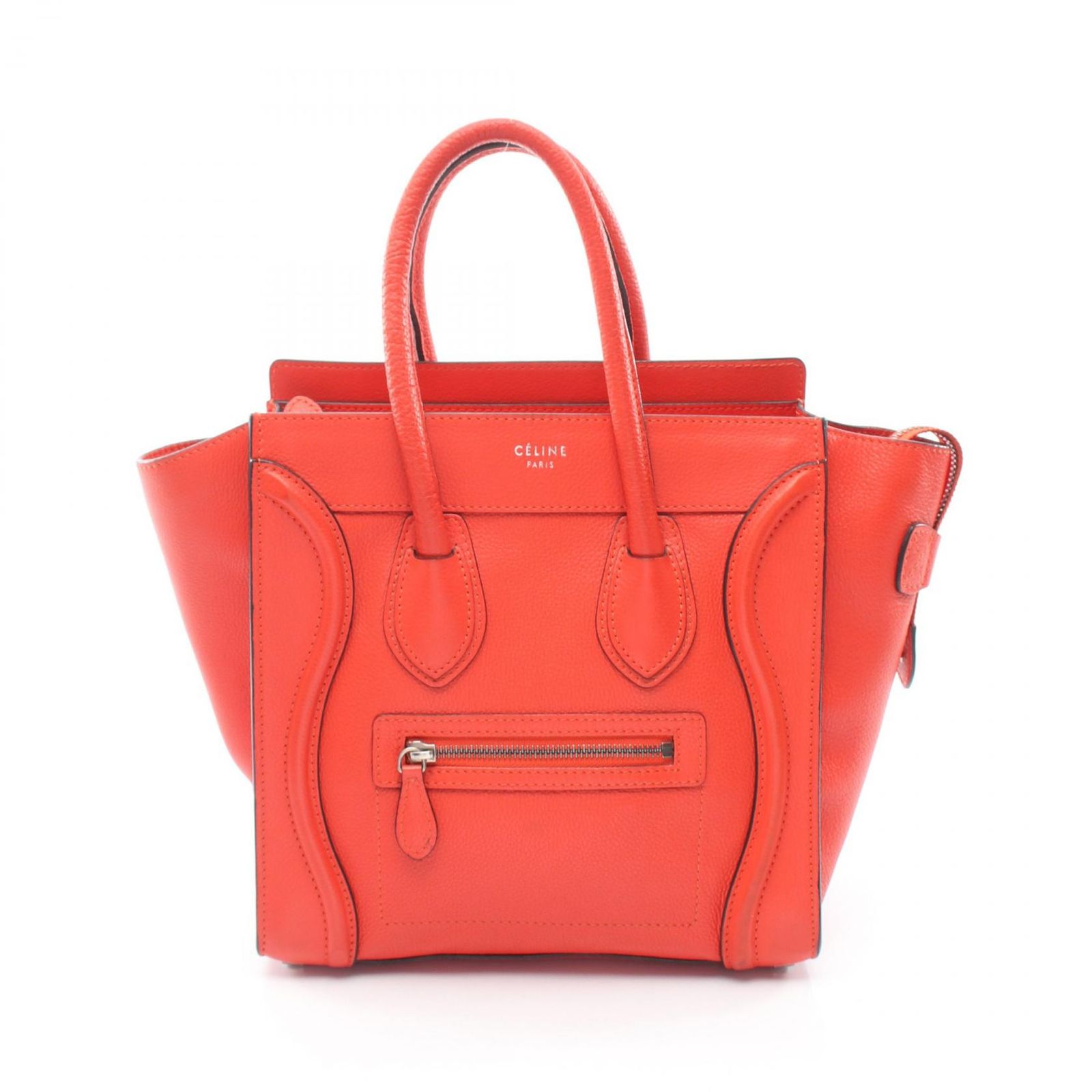 CELINE セリーヌ ラゲージ マイクロショッパー トートバッグ