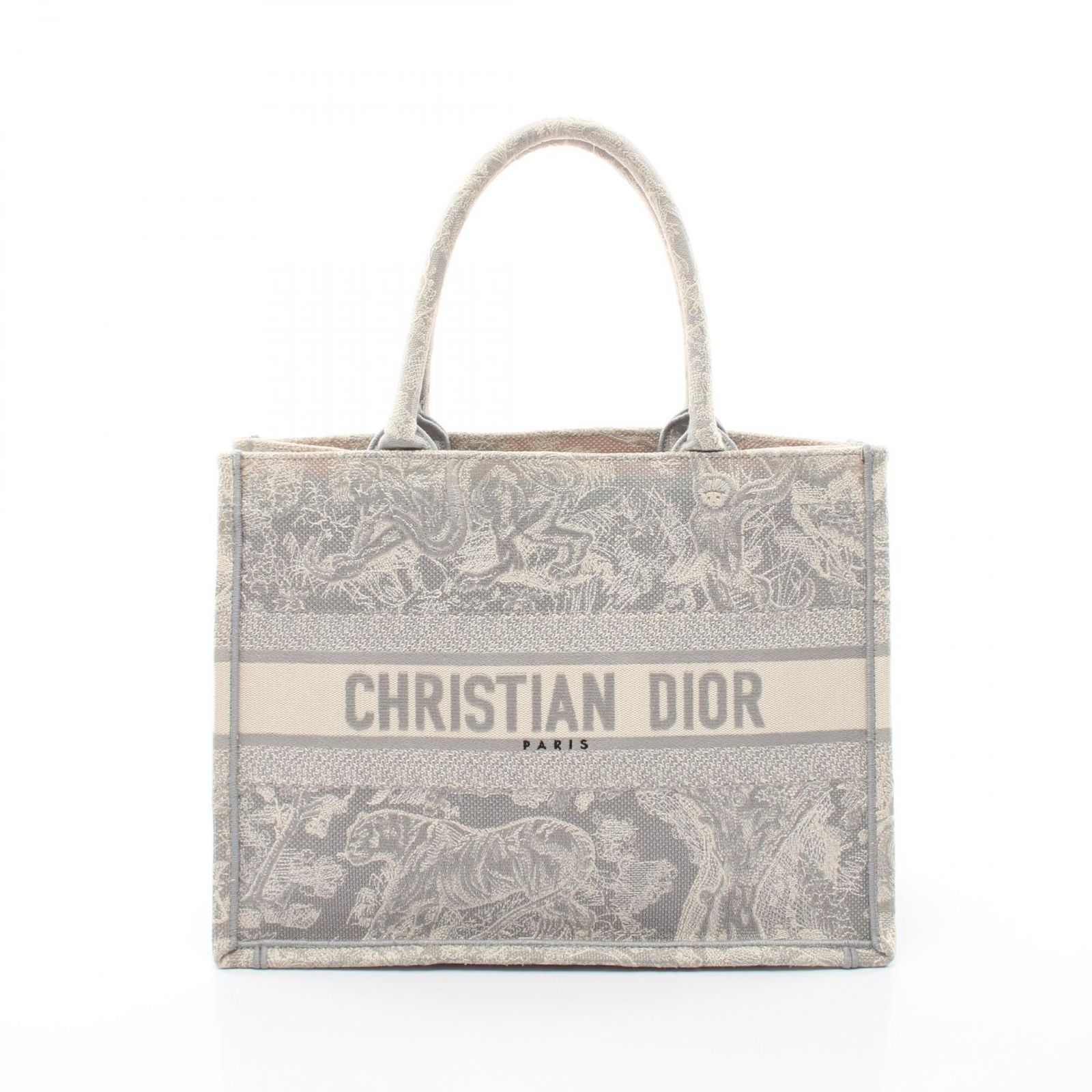 Christian Dior クリスチャンディオール BOOK TOTE ブックトート ミディアム トワル ドゥ ジュイ トートバッグ