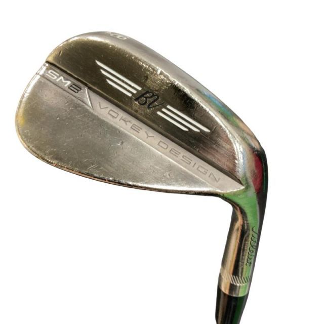 【中古】 タイトリスト VOKEY SPIN MILLED SM8 ブラッシュドスチール 48°/10°F ウェッジ WG 純正特注シャフト (フレックスS) メンズ 男性用 右利き 右用 Cランク ゴルフクラブ