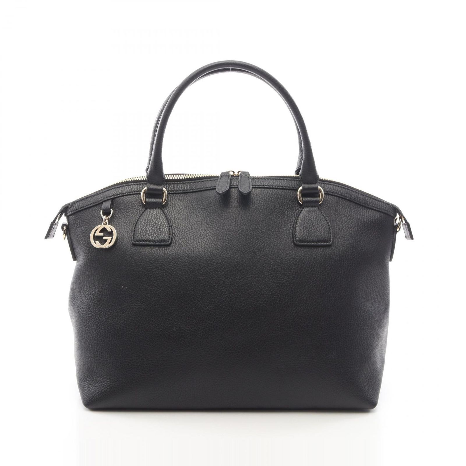 GUCCI グッチ インターロッキングGチャーム 2WAY ハンドバッグ