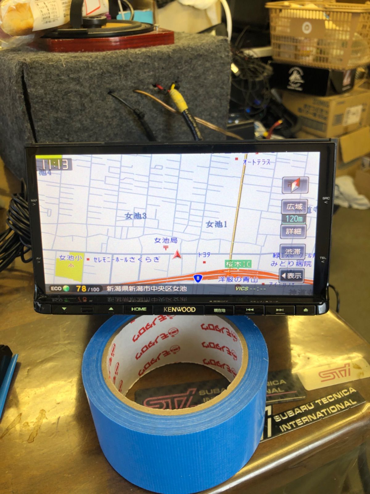 ② KENWOOD/MDV-X701 bluetooth 地デジ カーナビ DVD - メルカリ