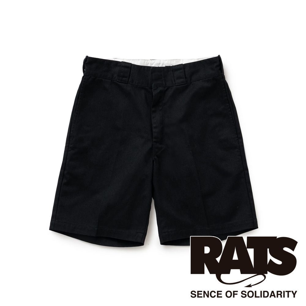 【RATS/ラッツ】T/C WORK SHORTS - BLACK / ワークショーツ / 26'RP-0408【メンズ】【送料無料】
