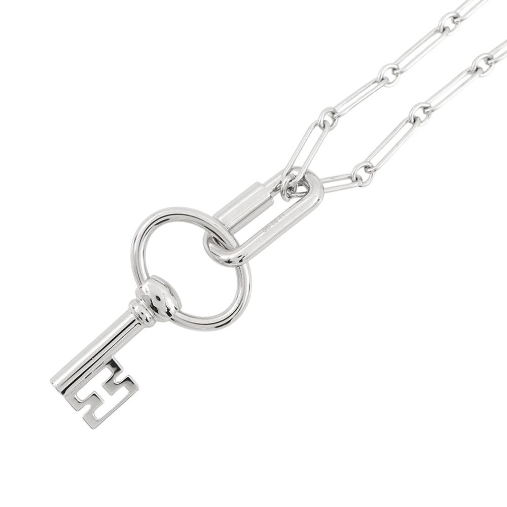 エルメス ネックレス キュリオジテ メタル HERMES ロングネックレス アクセサリー