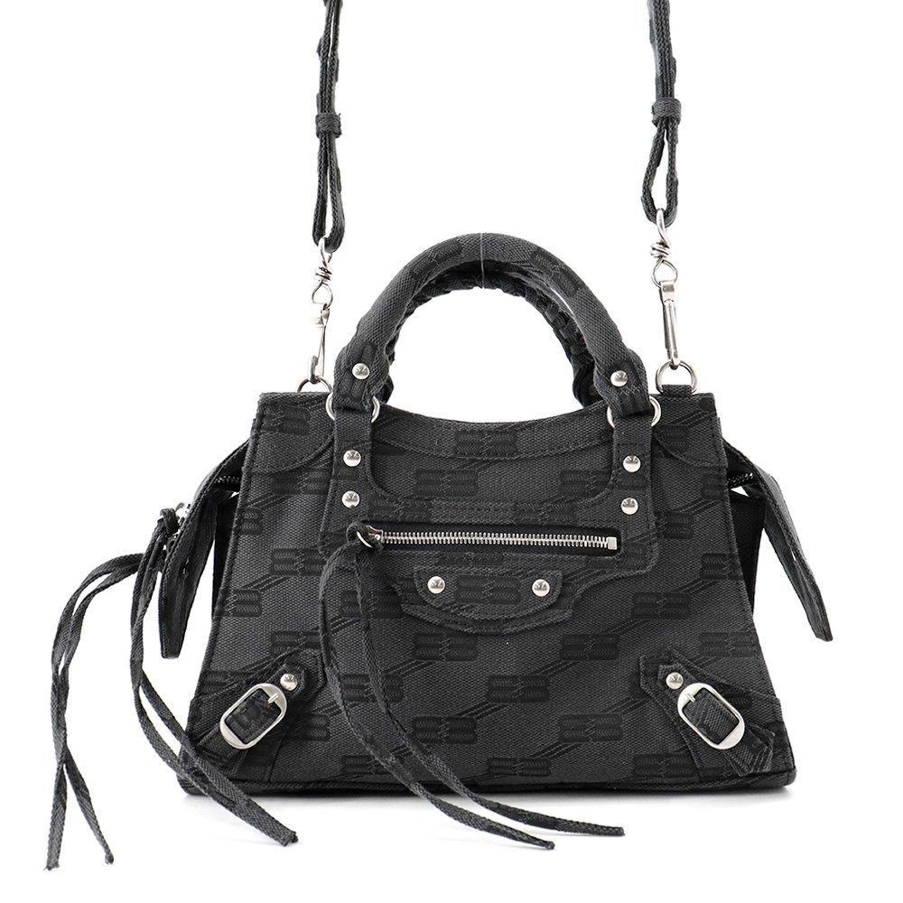 バレンシアガ ハンドバッグ ネオクラシック シティ XS キャンバス 696495 BALENCIAGA 2wayショルダーバッグ