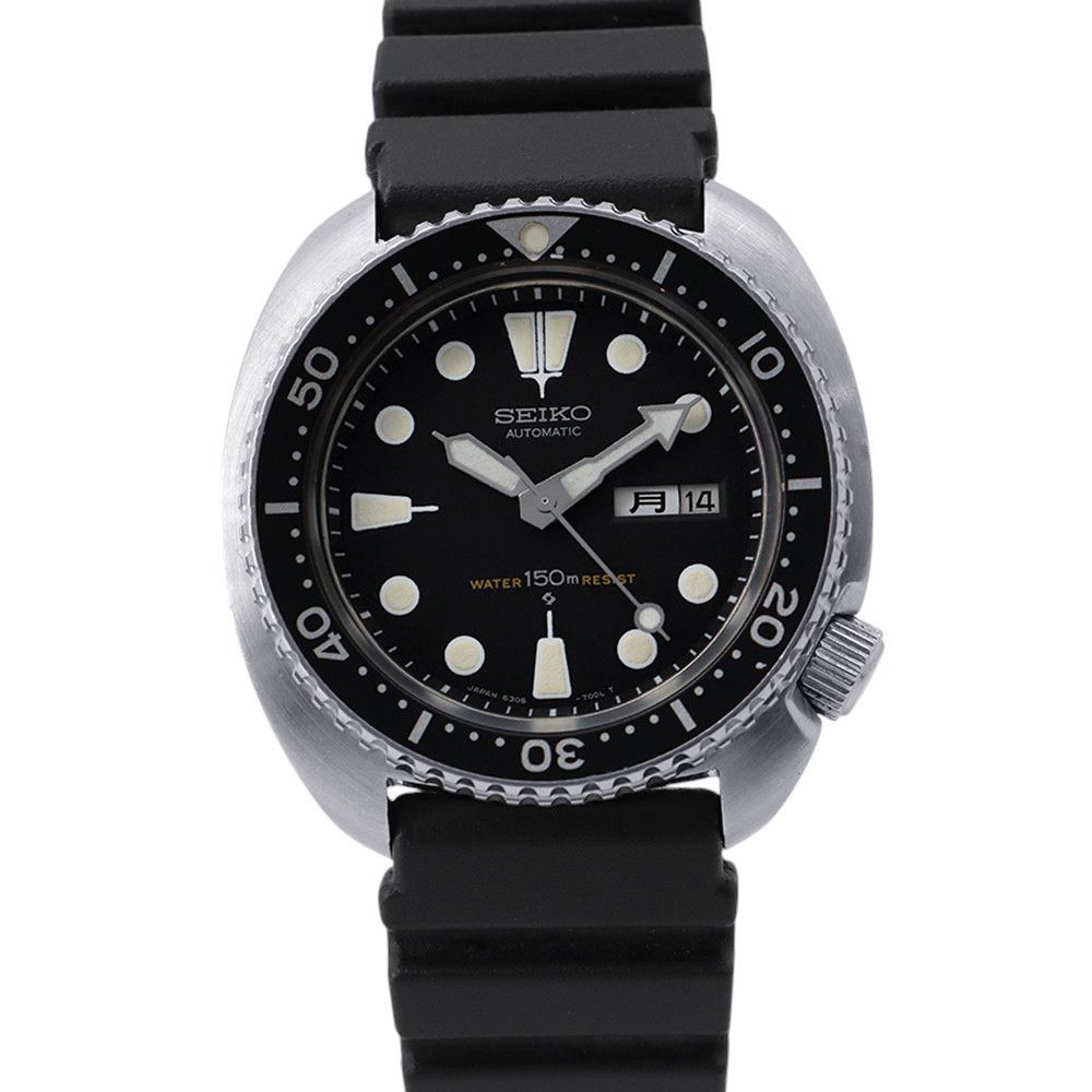 セイコー 150mダイバー3rdモデル 最初期型 6306-7000 SEIKO 腕時計 黒文字盤