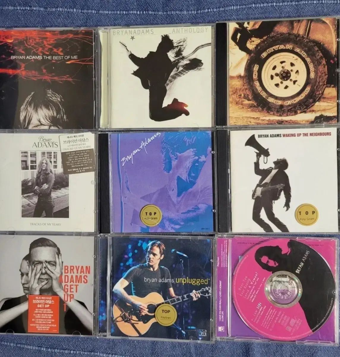 ブライアン アダムス CD まとめ売り
