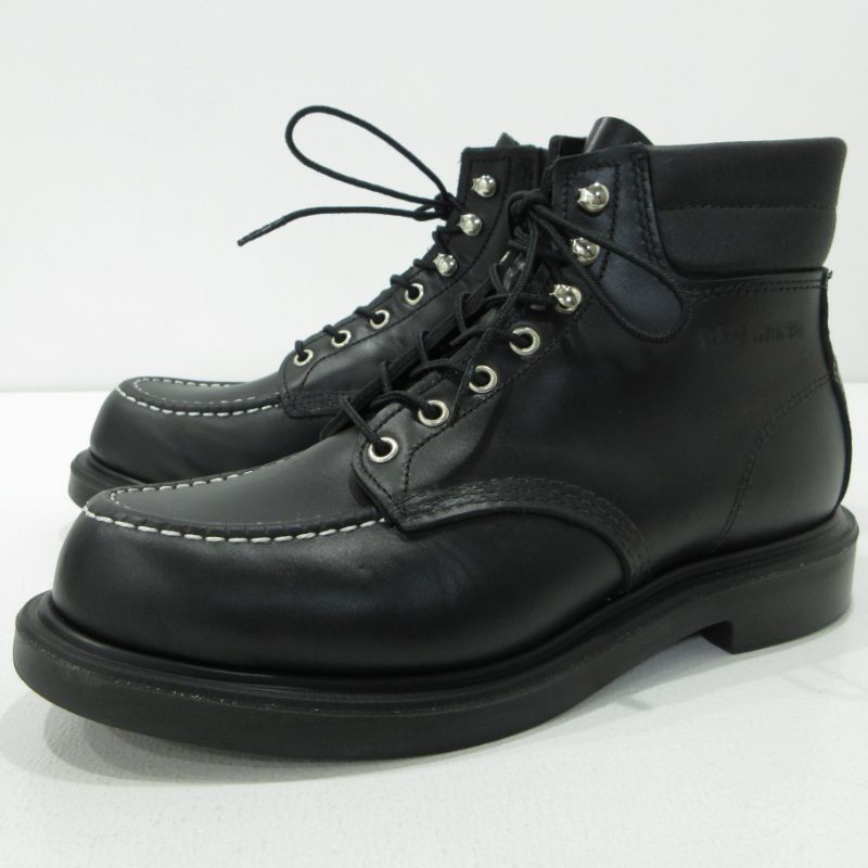 【三重本店】 中古 RED WING | レッドウィング SUPERSOLE MOC TOE スーパーソール ブーツ 8133 ブラック サイズ：27.5cm 【127】