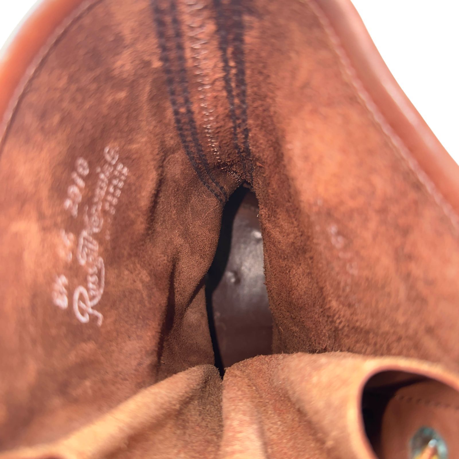 Russell Moccasin ラッセルモカシン 青タグ レザー ブーツ バード