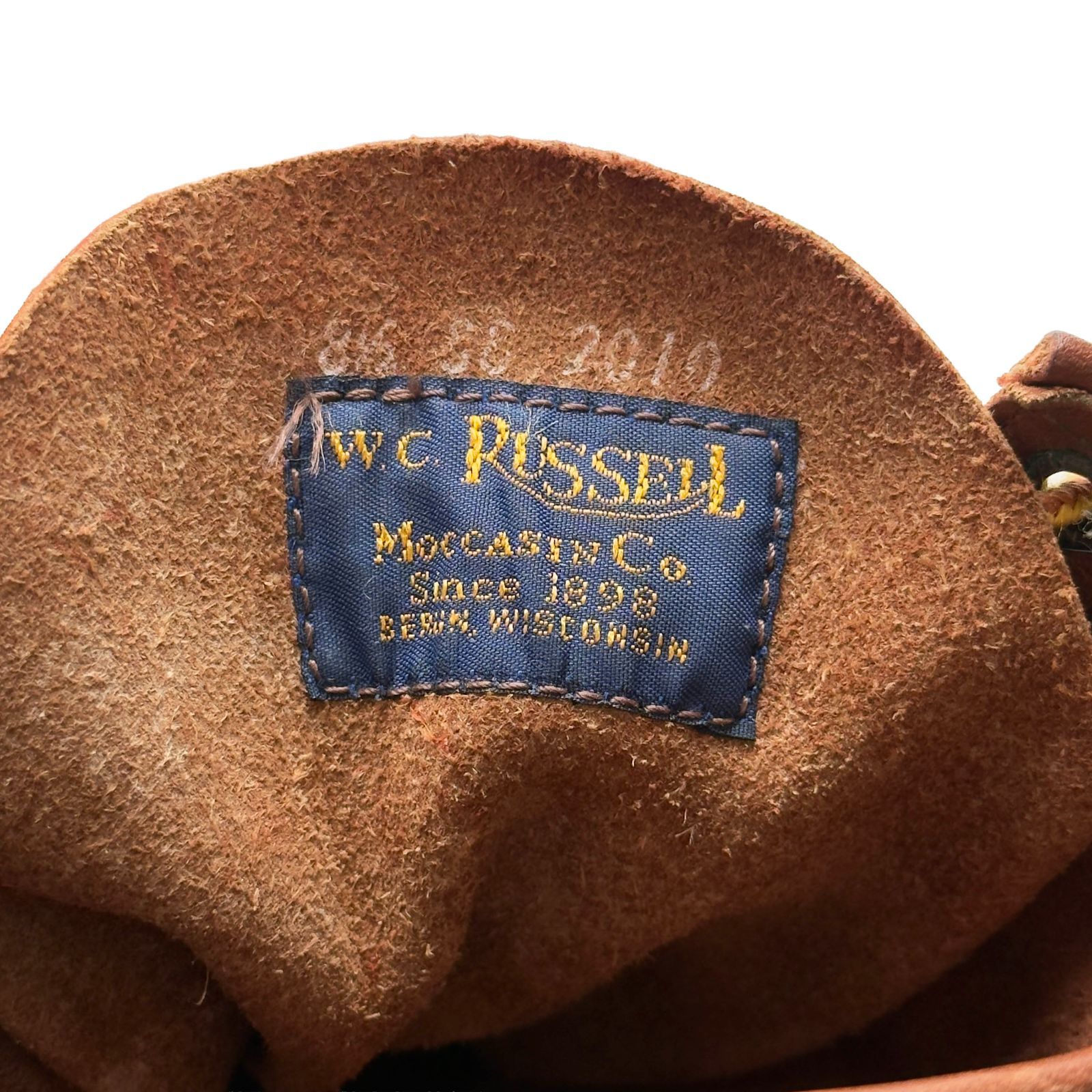 Russell Moccasin ラッセルモカシン 青タグ レザー ブーツ バード