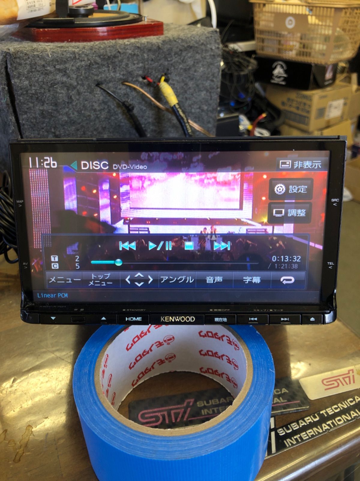 ② KENWOOD/MDV-X701 bluetooth 地デジ カーナビ DVD - メルカリ