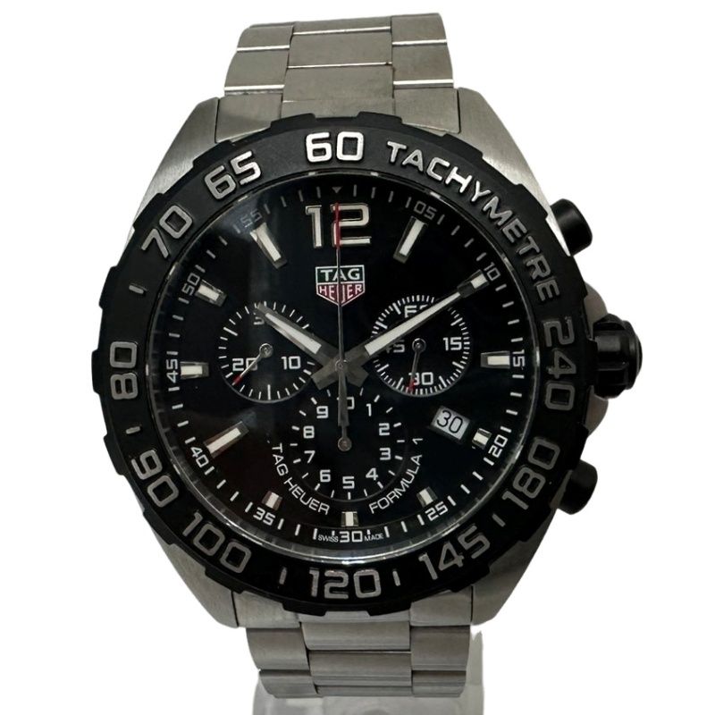 TAG HEUER タグ・ホイヤー フォーミュラ1 CAZ1010.BA0842 腕時計 メンズ クオーツ ブラック文字盤 動作品 【中古/現状品】 32605K389
