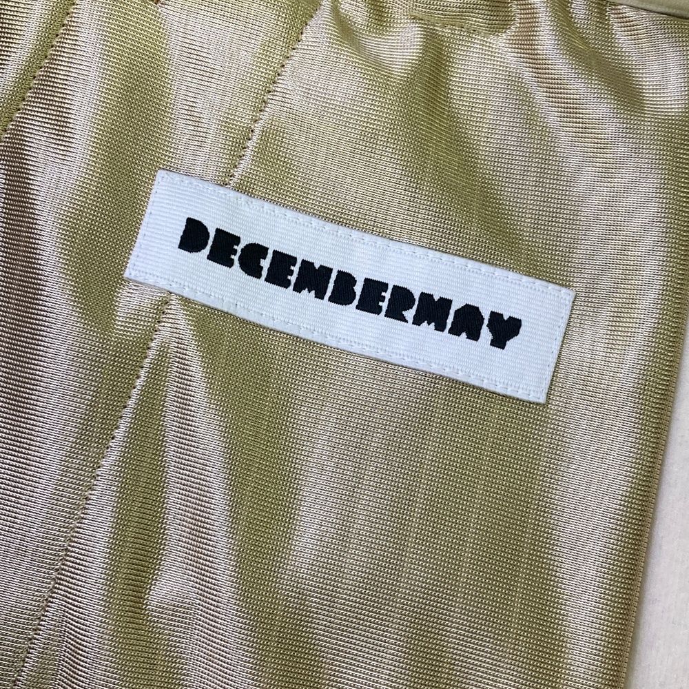 サイズ：M DECEMBERMAY ディセンバーメイ 裏起毛 ストレッチパンツ