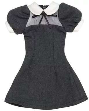 【中古】ドールアクセサリー PNM用 デコルテ シースルーワンピ (グレー)