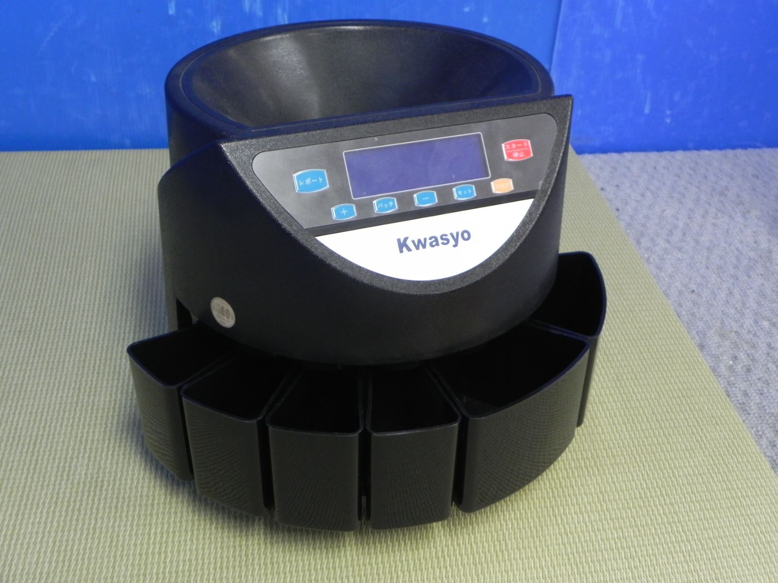 AB525★ONE STEP社 コインカウンター 自動計数機　通貨 硬貨 小銭　動作品・保証付き・送料無料★2605