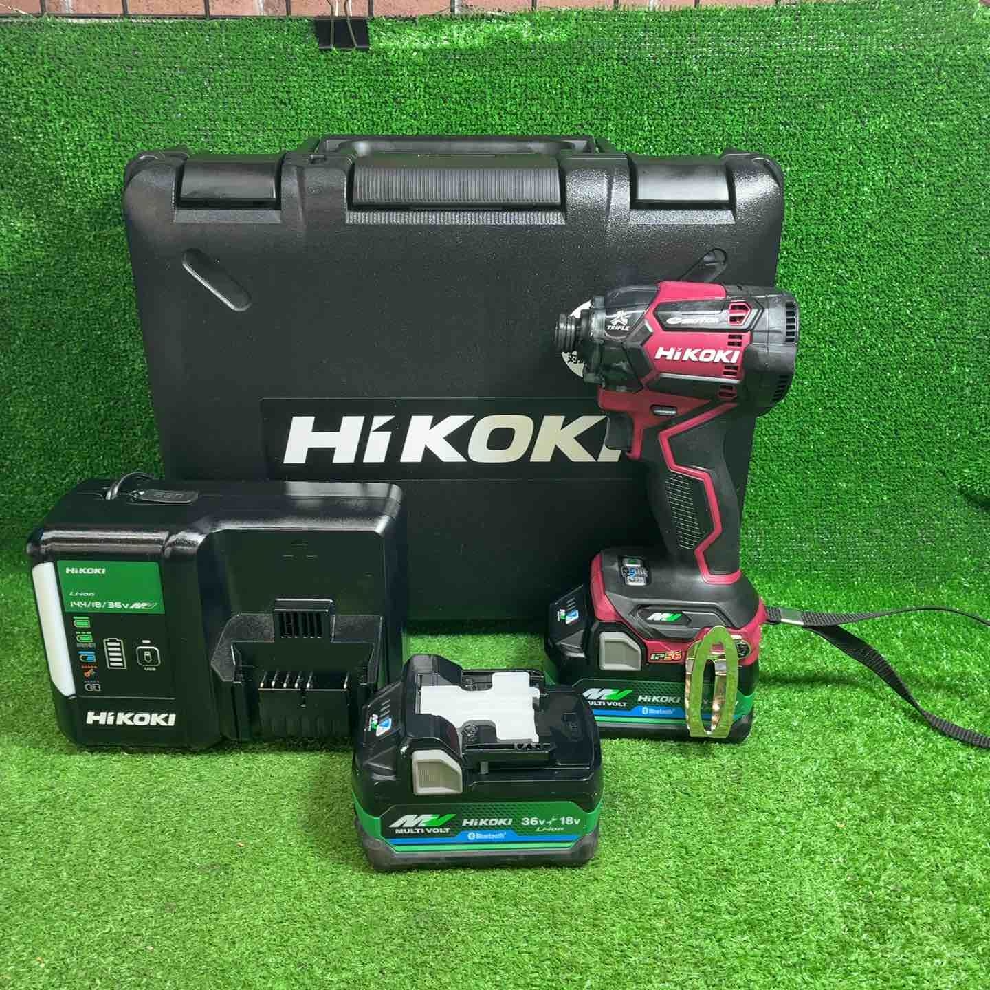 【中古品】 ハイコーキ (HIKOKI ※旧:日立工機) コードレスインパクトドライバー WH36DC(2XPSZ)(R)【藤沢店】